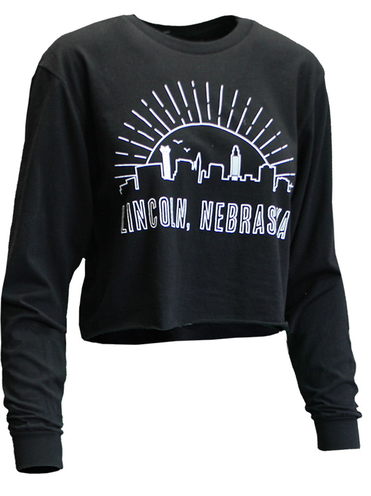 Womens Lincoln NE Adventurer LS Crop