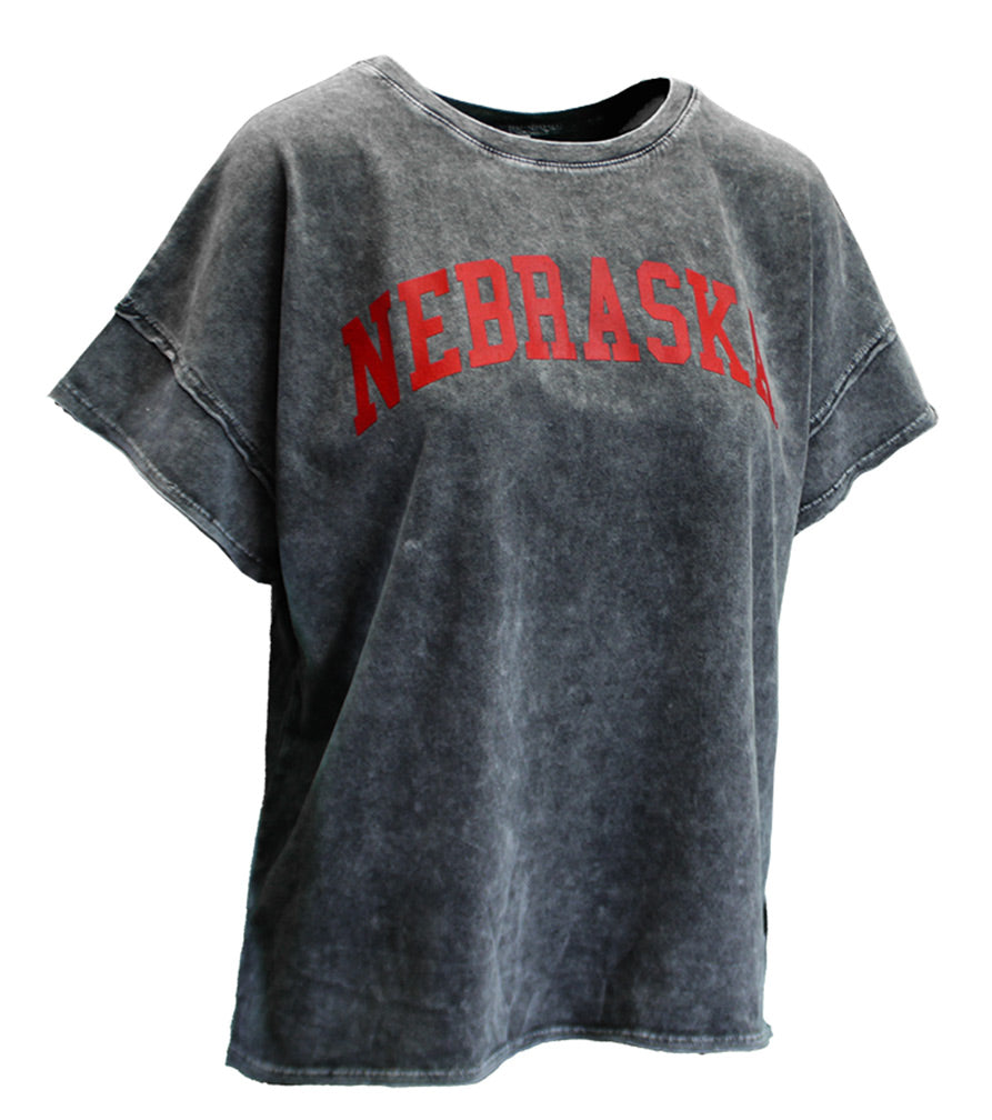Womens University of Nebraska Slouchy Tee