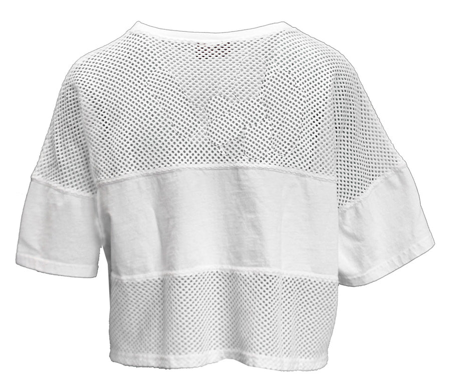 Womens Cropped Huskers Spirit Jersey