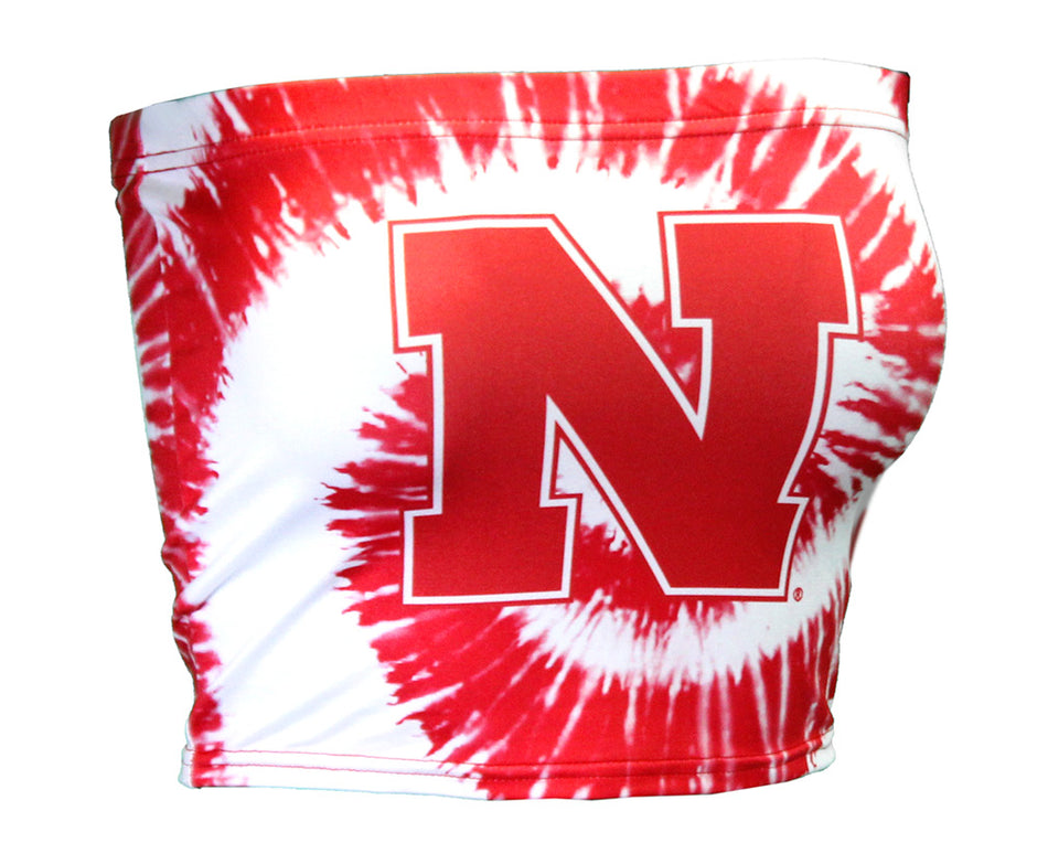 Womens Nebraska Spiral Tube Top