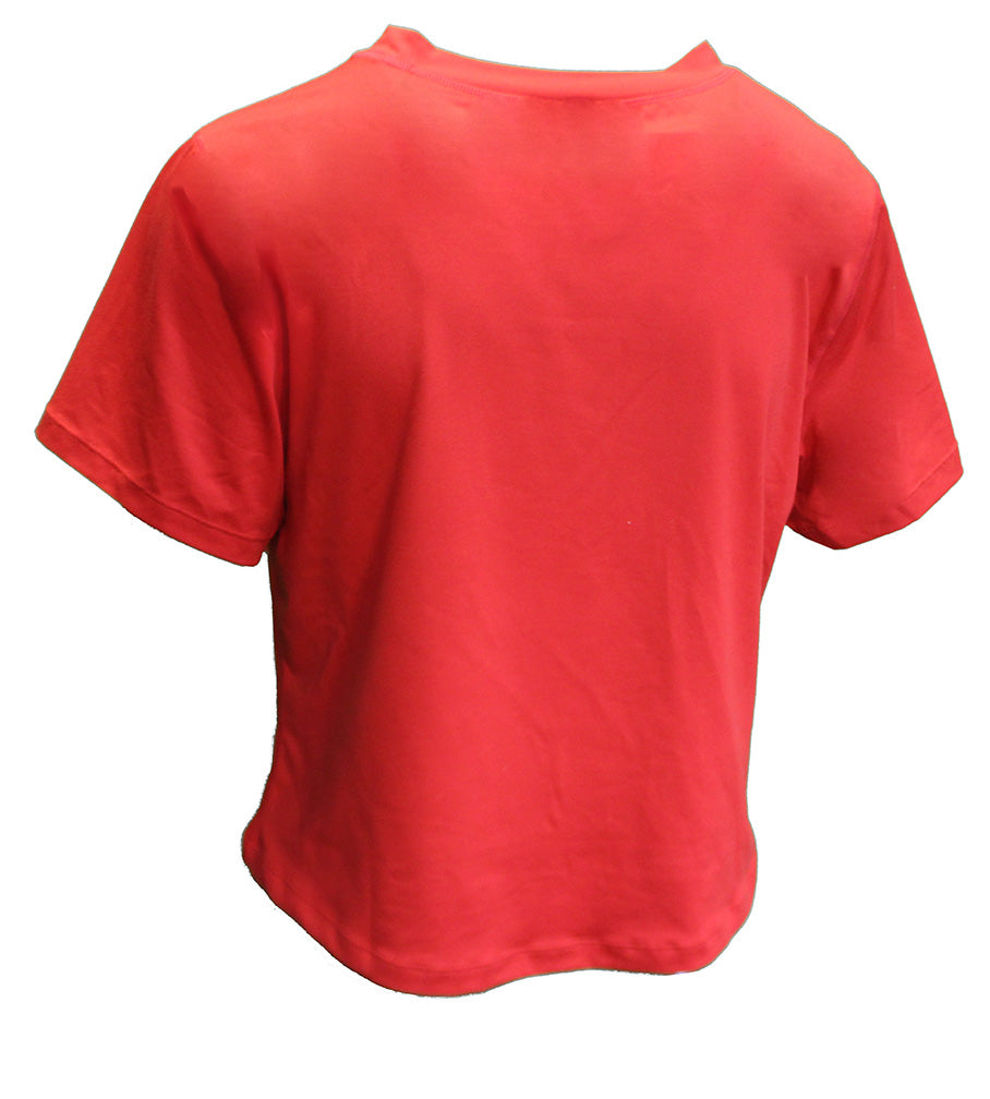 Womens Huskers Milky Silk Crop
