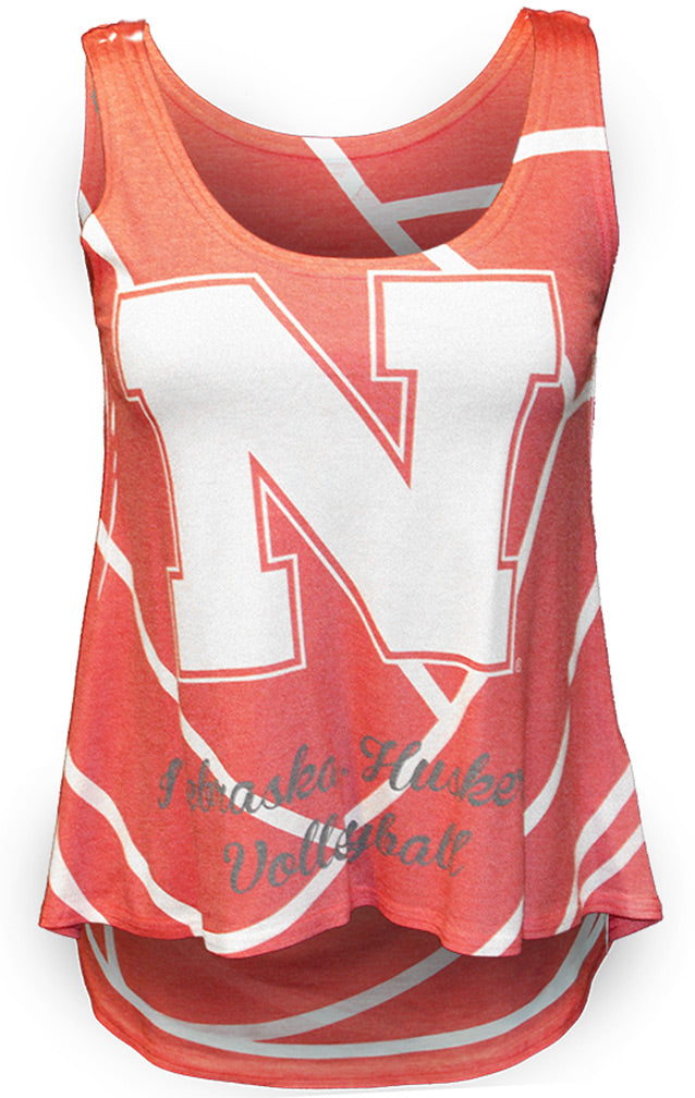 HiLo Nebraska Volleyball Tank