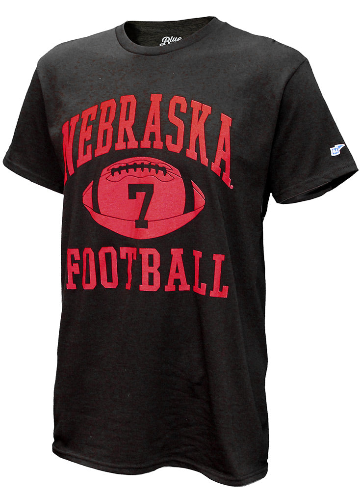 Frost 7 Nebraska Football Tee - Black