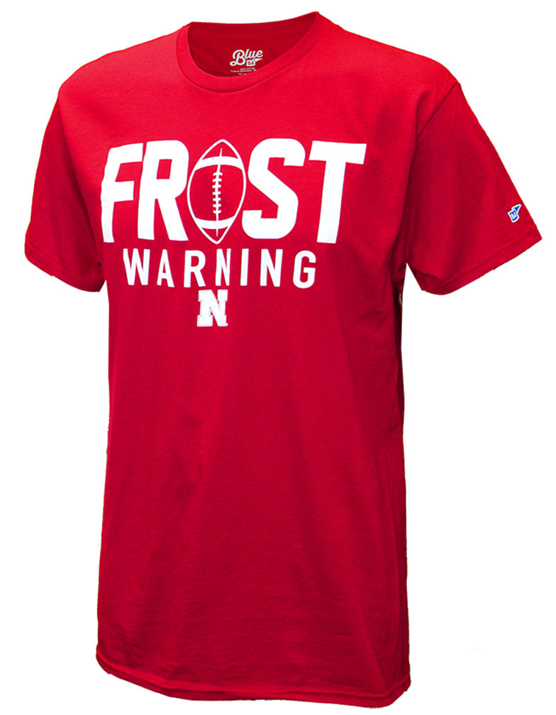 Frost Warning Nebraska Football Tee