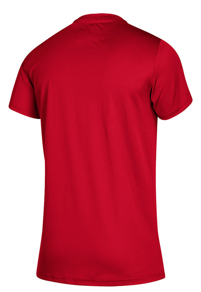 Adidas Huskers Football Locker Amped Tee - Red