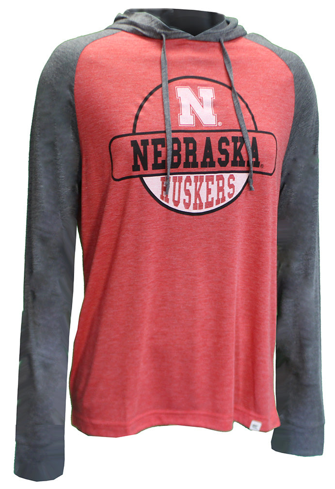 Nebraska Huskers Globe Trotter LS Hoodie Tee