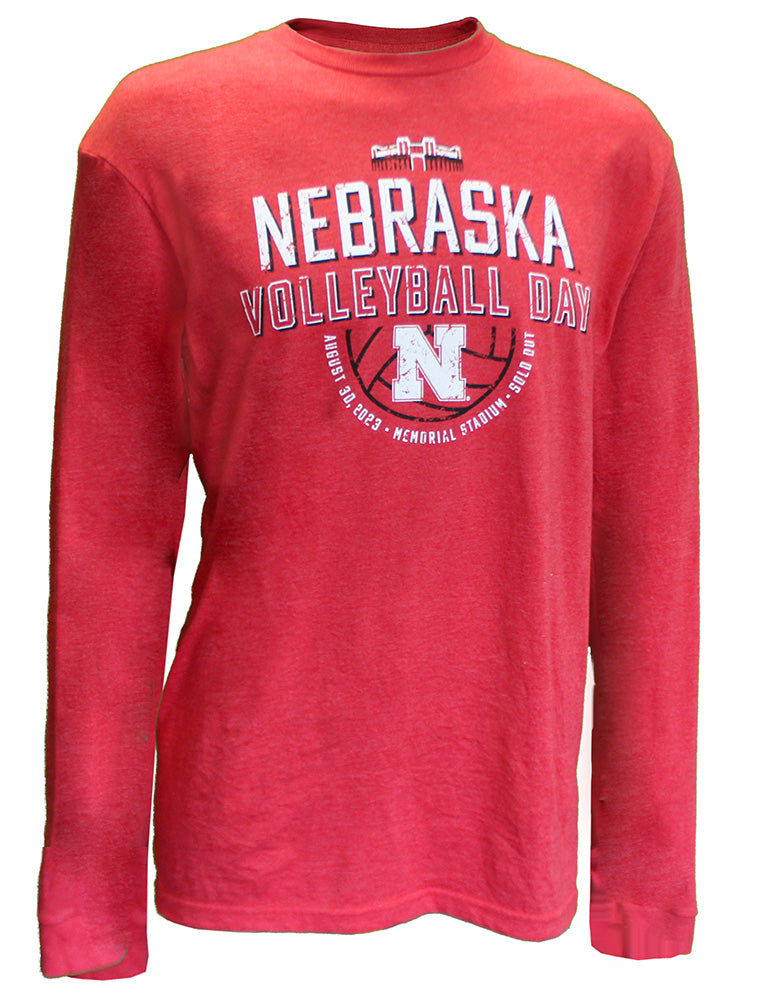 Nebraska Volleyball Day Summit LS Tee
