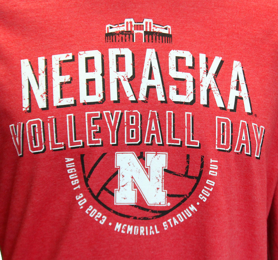 Nebraska Volleyball Day Summit LS Tee