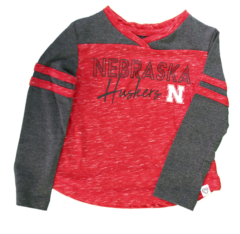 Toddler Nebraska Huskers Pipsqueak LS Tee