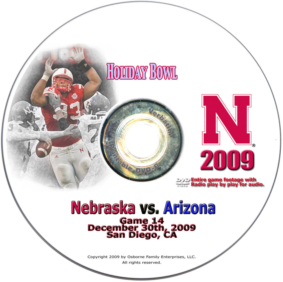 2009 Holiday Bowl Dvd