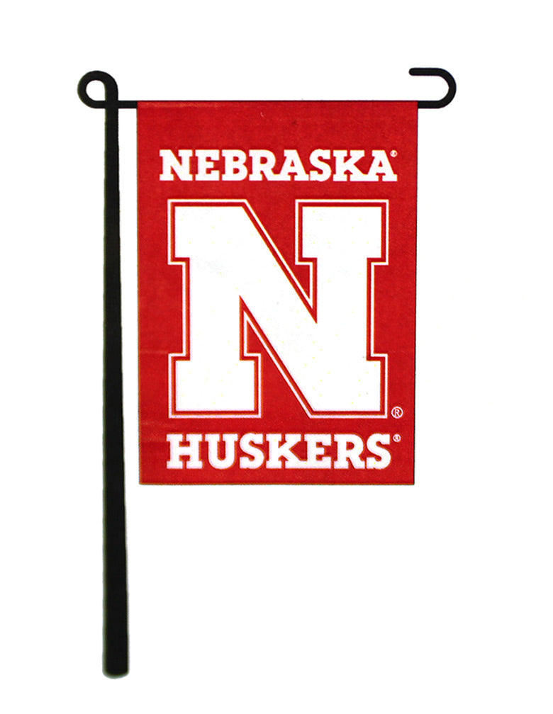 Nebraska Huskers Garden Flag