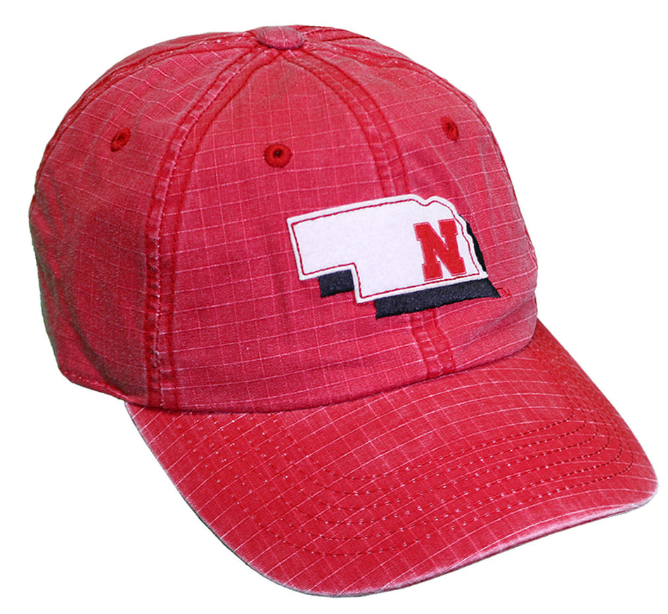 Huskers Stateline Patch Hat