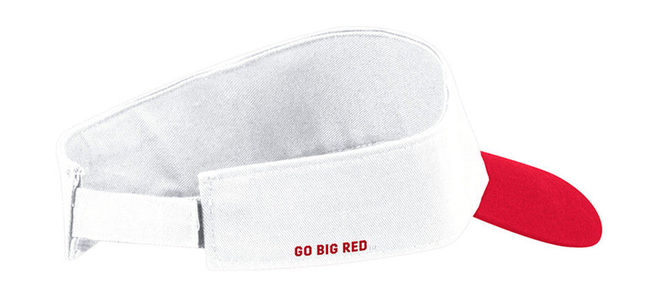 Adidas Nebraska Crowned Visor