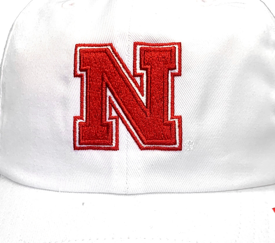 Adidas 2024 Nebraska Coaches Iron N Slouch - White