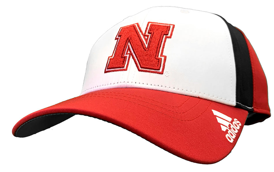 Adidas 2024 Colorblock Nebraska Coaches Pack Hat