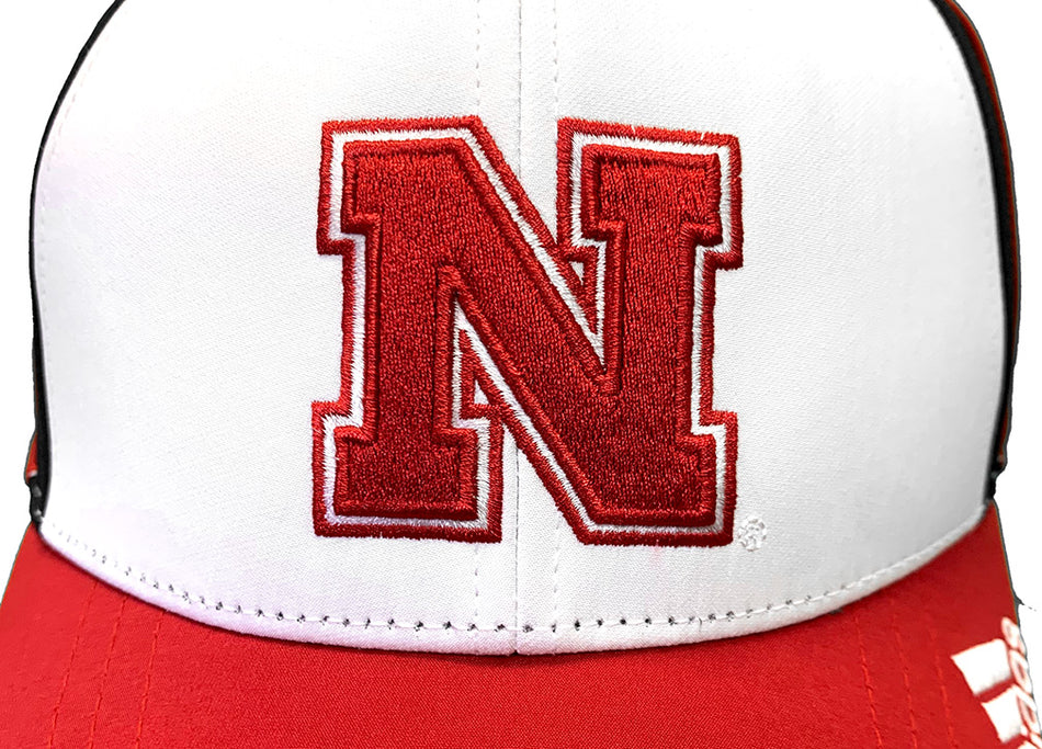Adidas 2024 Colorblock Nebraska Coaches Pack Hat
