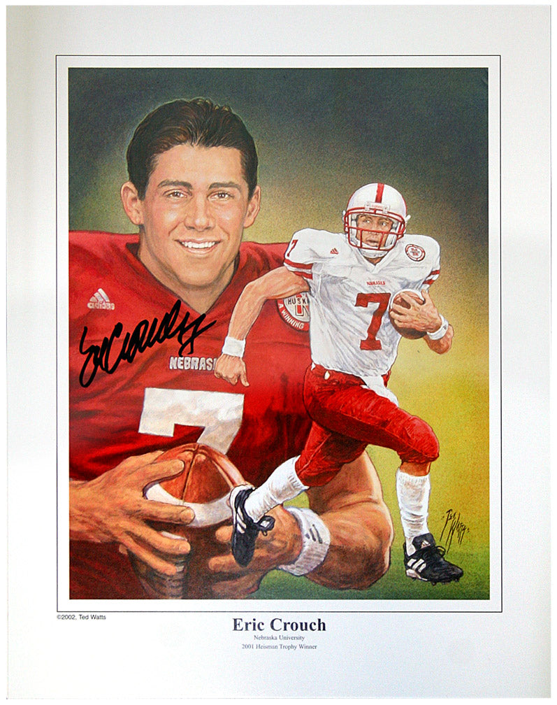 Eric Crouch Autographed Litho