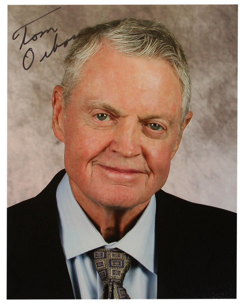 Coach Osborne Signed 8 by 10 Photo