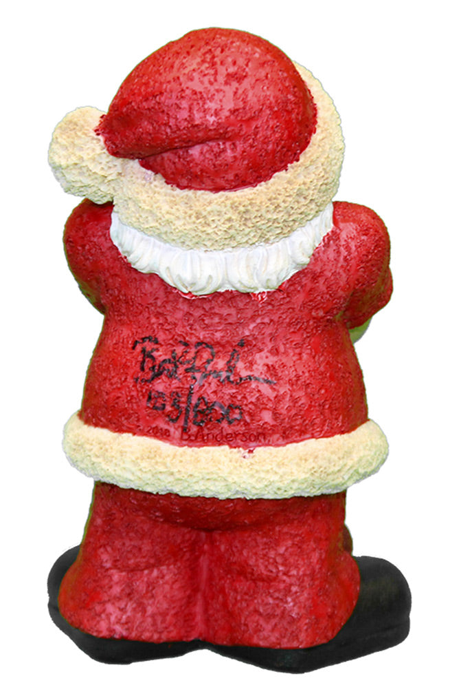 2018 Bert Anderson Husker Santa Figurine