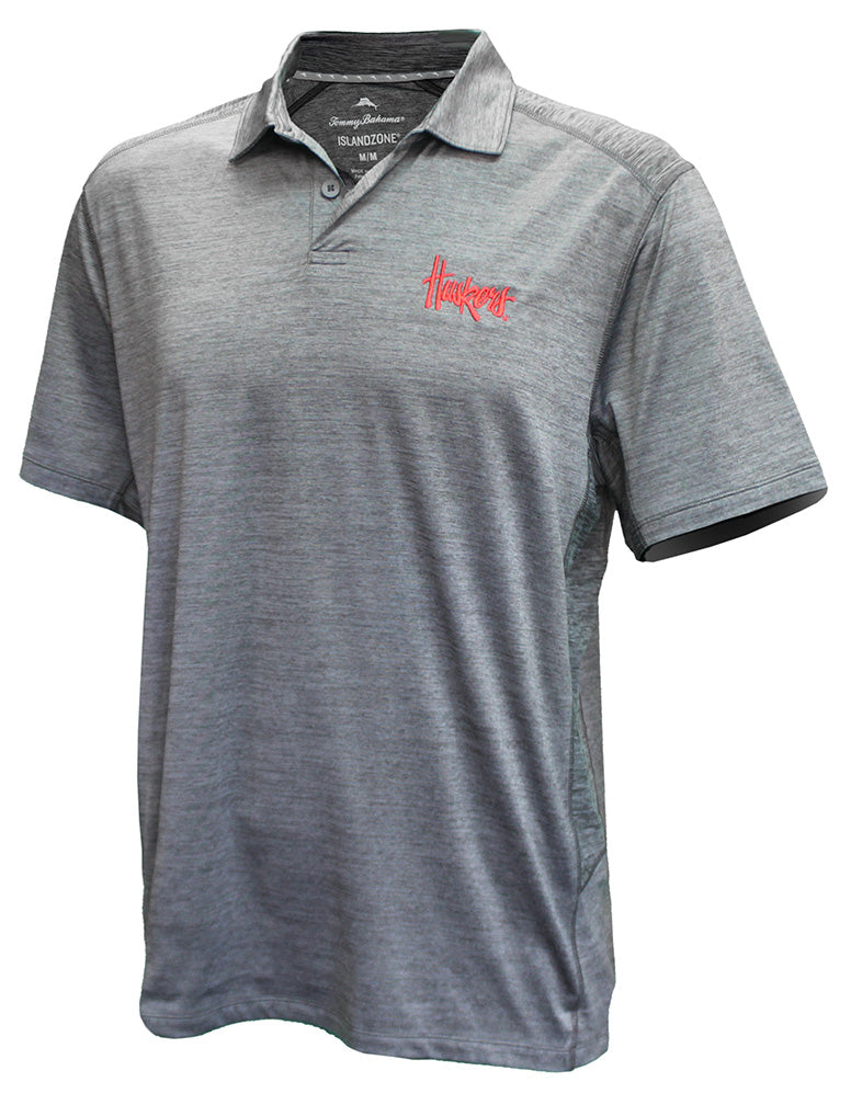 Tommy Bahama Huskers Shadow Delray Polo