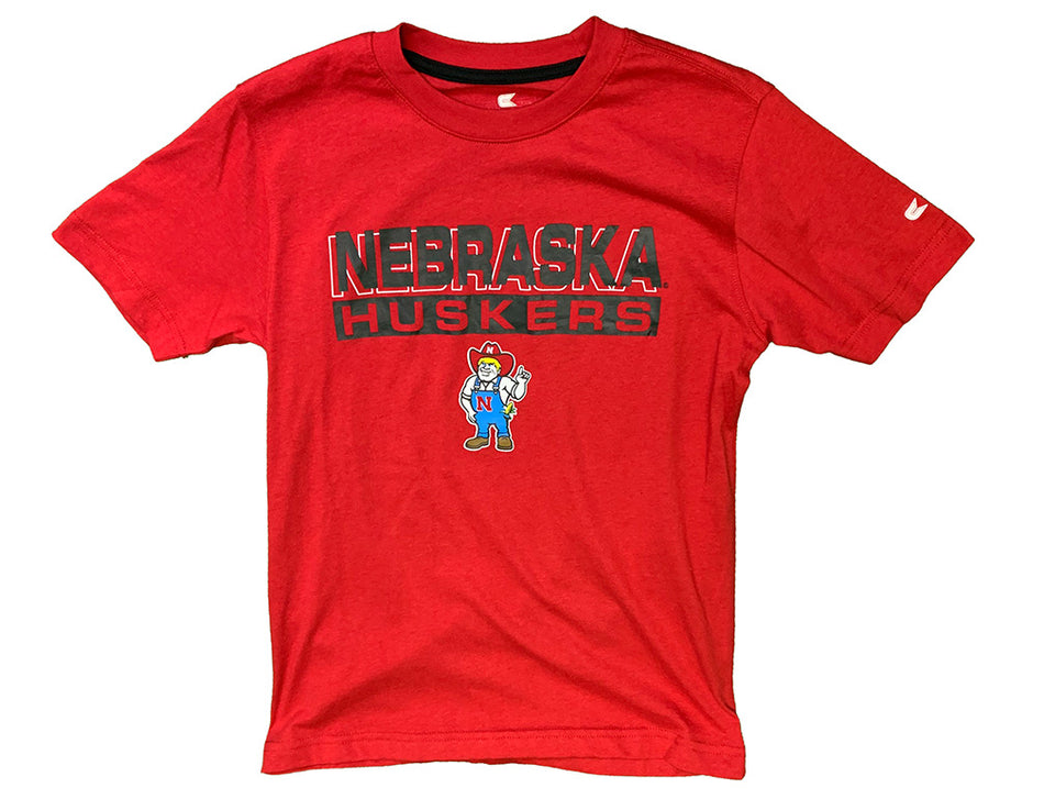 Youth Boys Nebraska Hebie Husker Tee