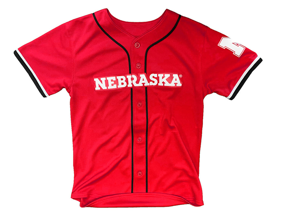 Youth Nebraska Baseball Jersey